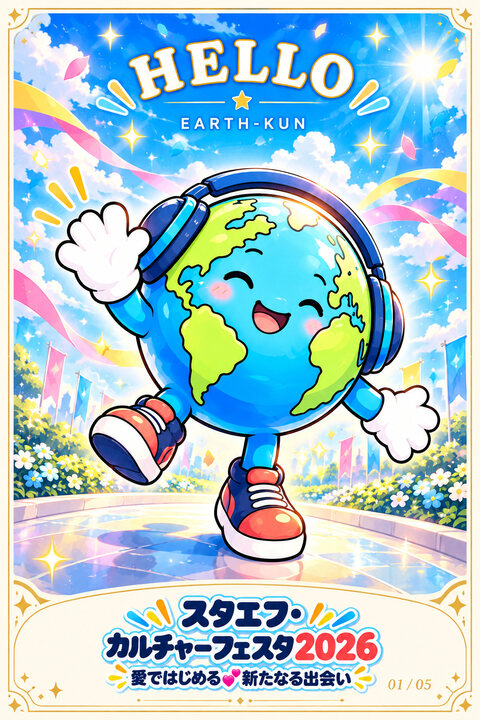 アースくんのブロマイド 1 / HELLO
