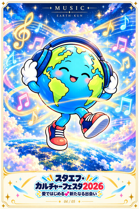 アースくんのブロマイド 4 / MUSIC