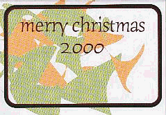 �N���X�}�X�J�[�h�i�\�j