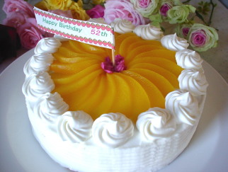 桃のショートケーキo O